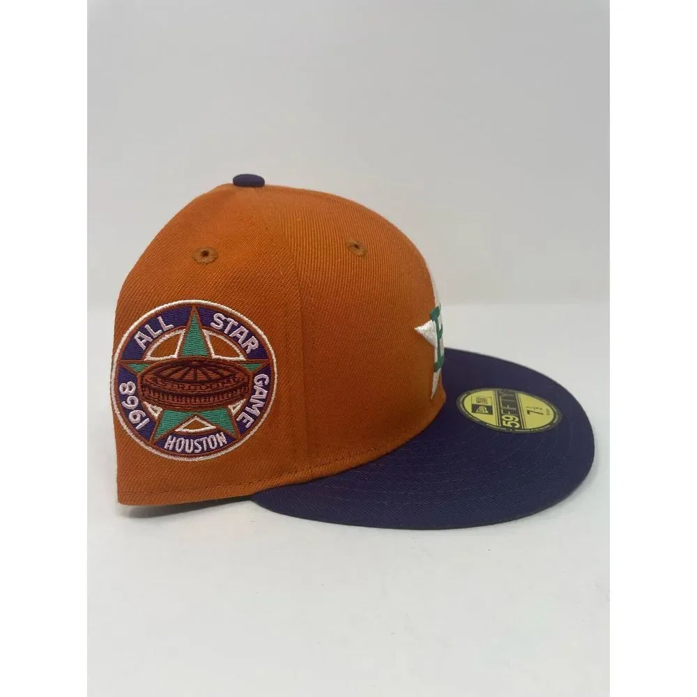 New Era Houston Astros Cactus Fruit 59FIFTY Hatclub Fitted Hat‎ 1968 All Star